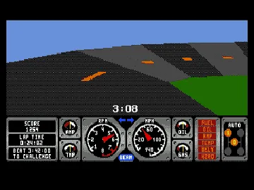 Race Drivin' (USA) screen shot game playing